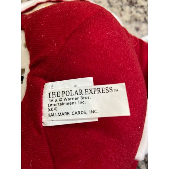 Hallmark Polar Express Santa Plush Musical Bell 2004 Christmas Not Tested - Picture 7 of 8